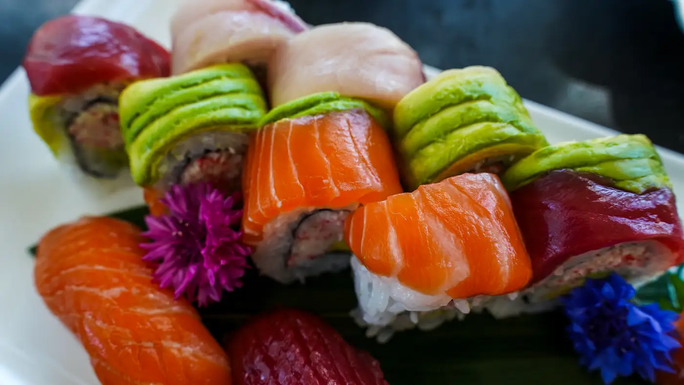 Large combo sushi boat for delivery to Mountain View